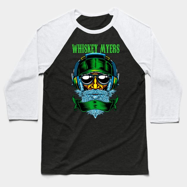 WHISKEY MYERS BAND MERCHANDISE Baseball T-Shirt by jn.anime